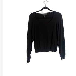 Vera moda black v neck sweater